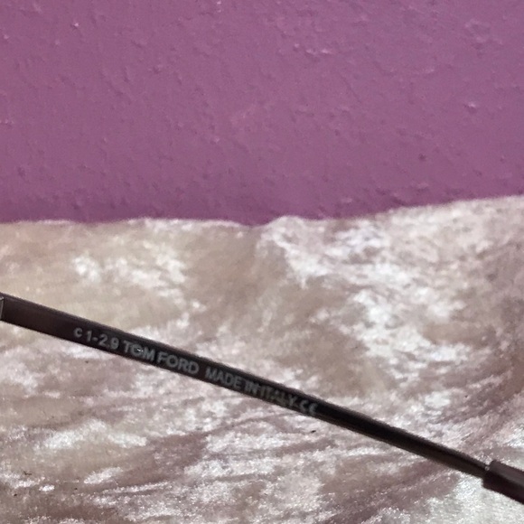 NEW * Tom Ford Stevie 59mm Polarized Aviator Sunglasses Shiny Palladium Burgundy - Picture 10 of 12